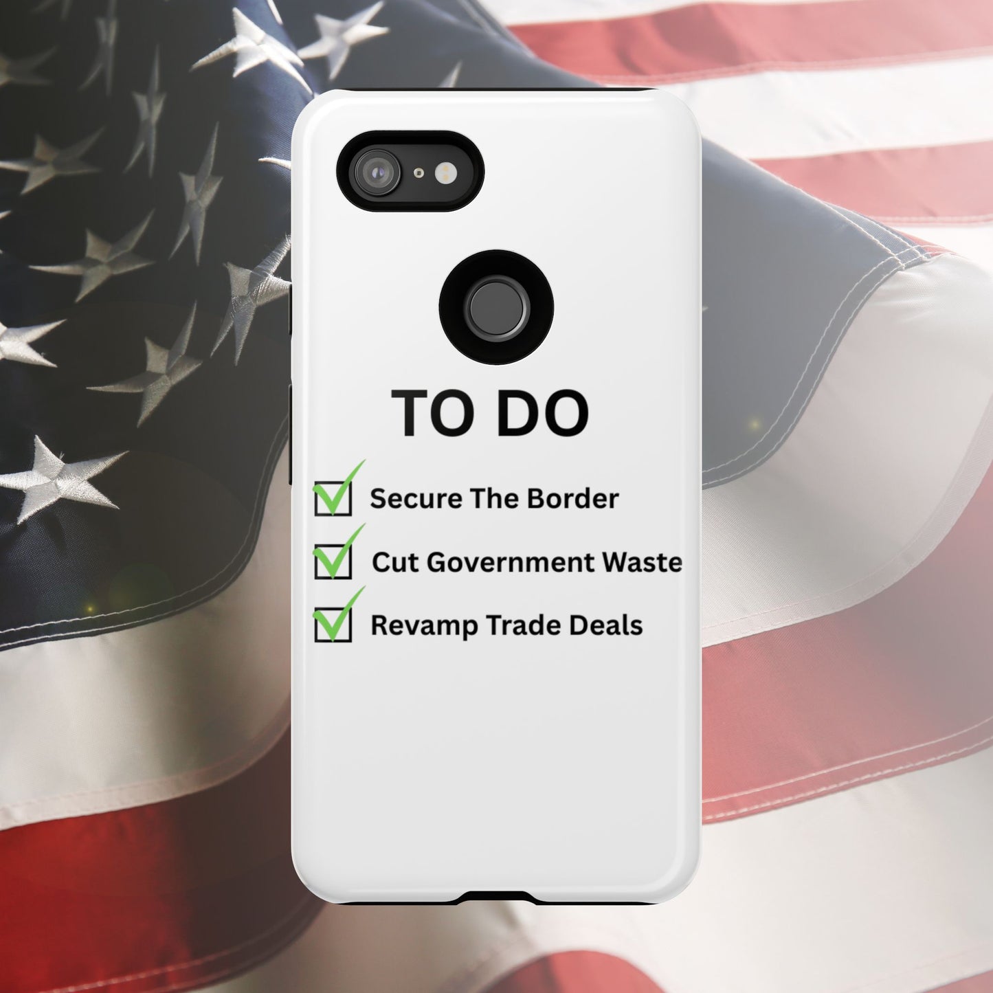 Americas To Do List - Phone Case