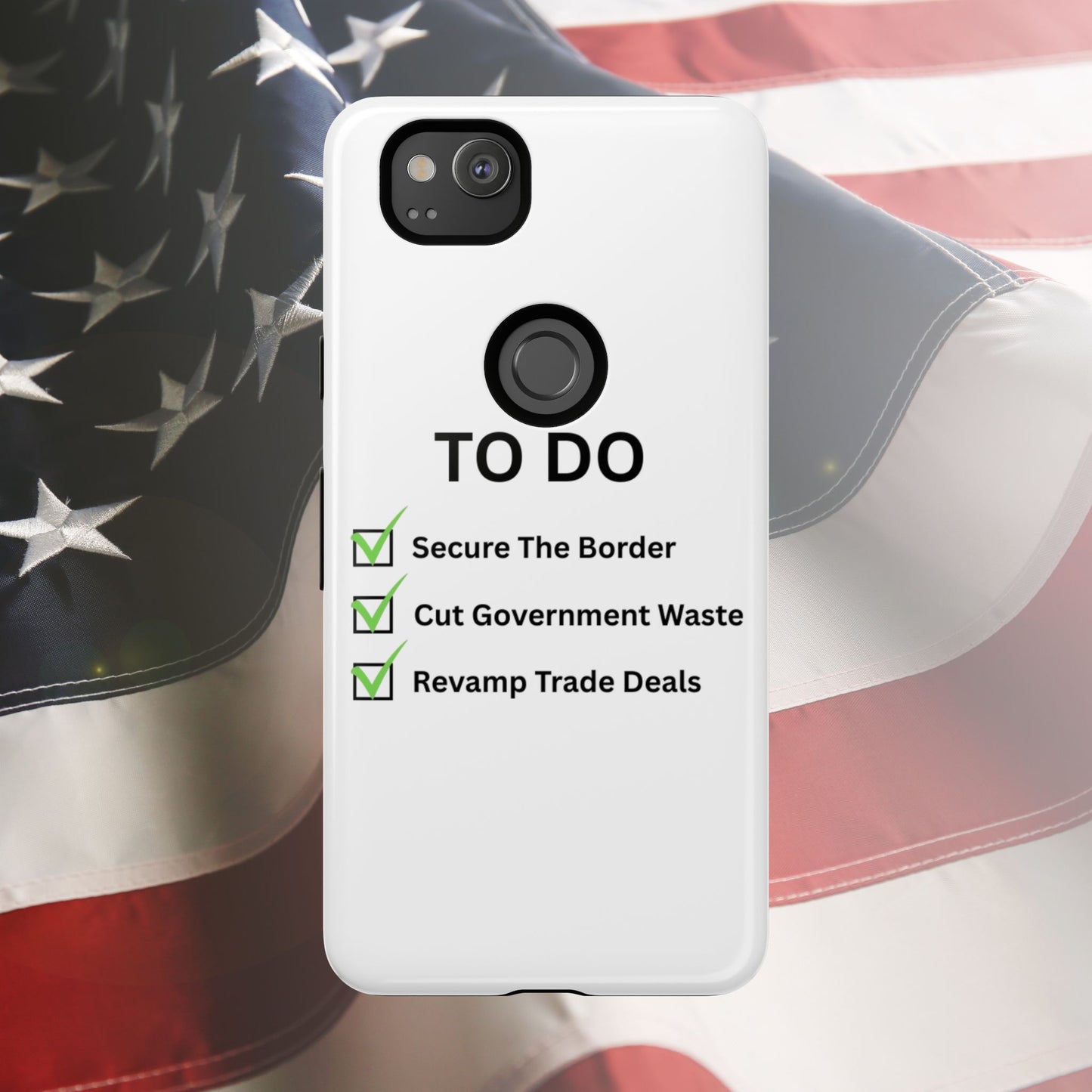 Americas To Do List - Phone Case