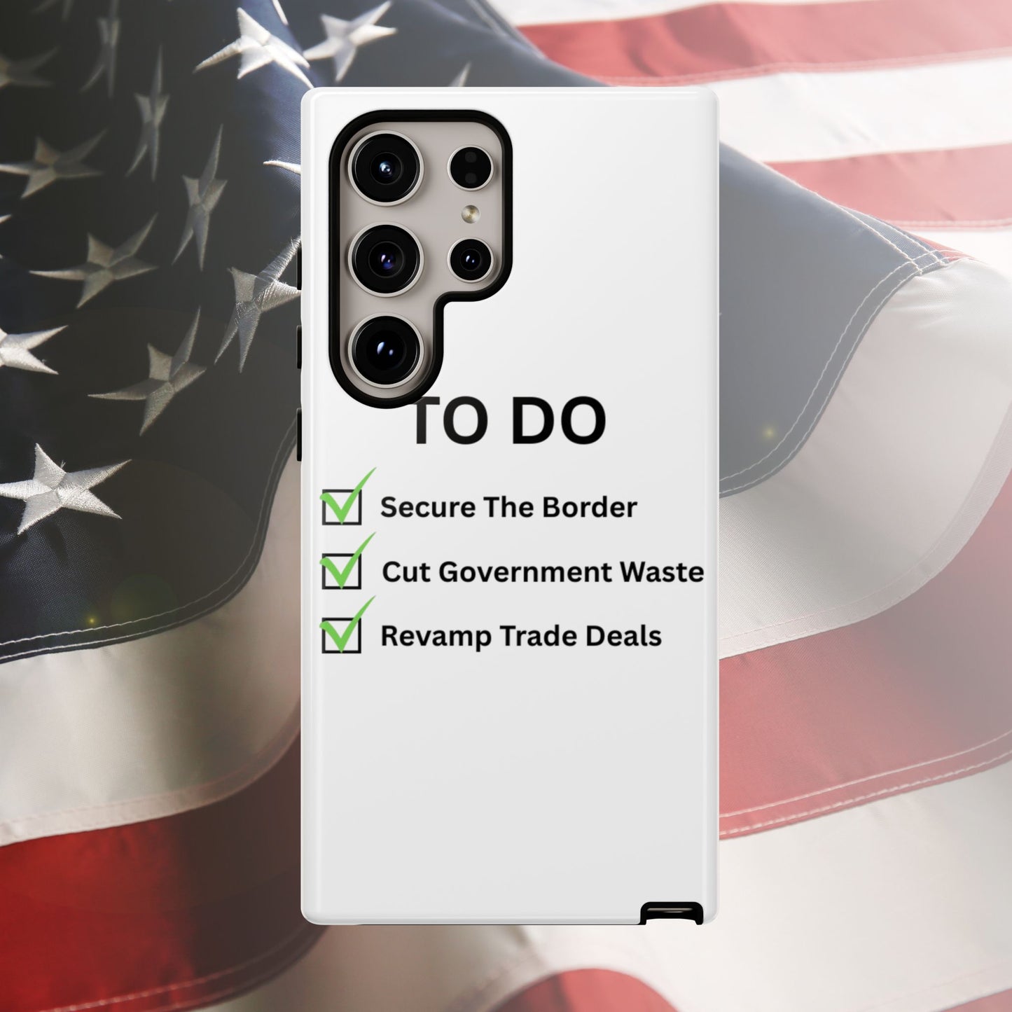Americas To Do List - Phone Case