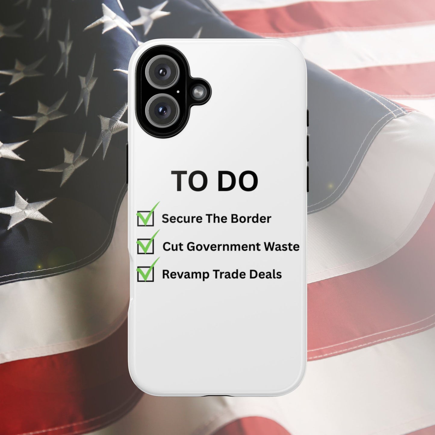 Americas To Do List - Phone Case