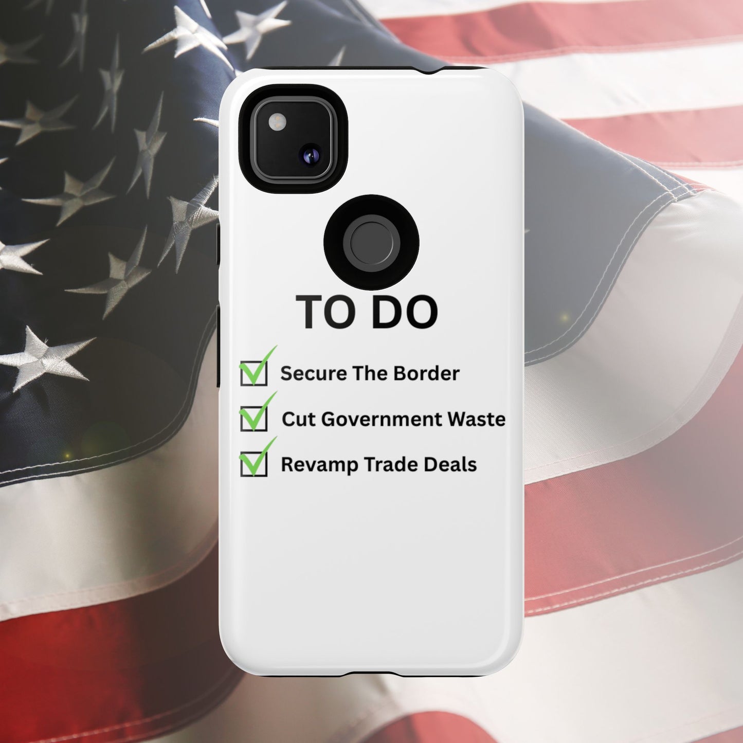 Americas To Do List - Phone Case