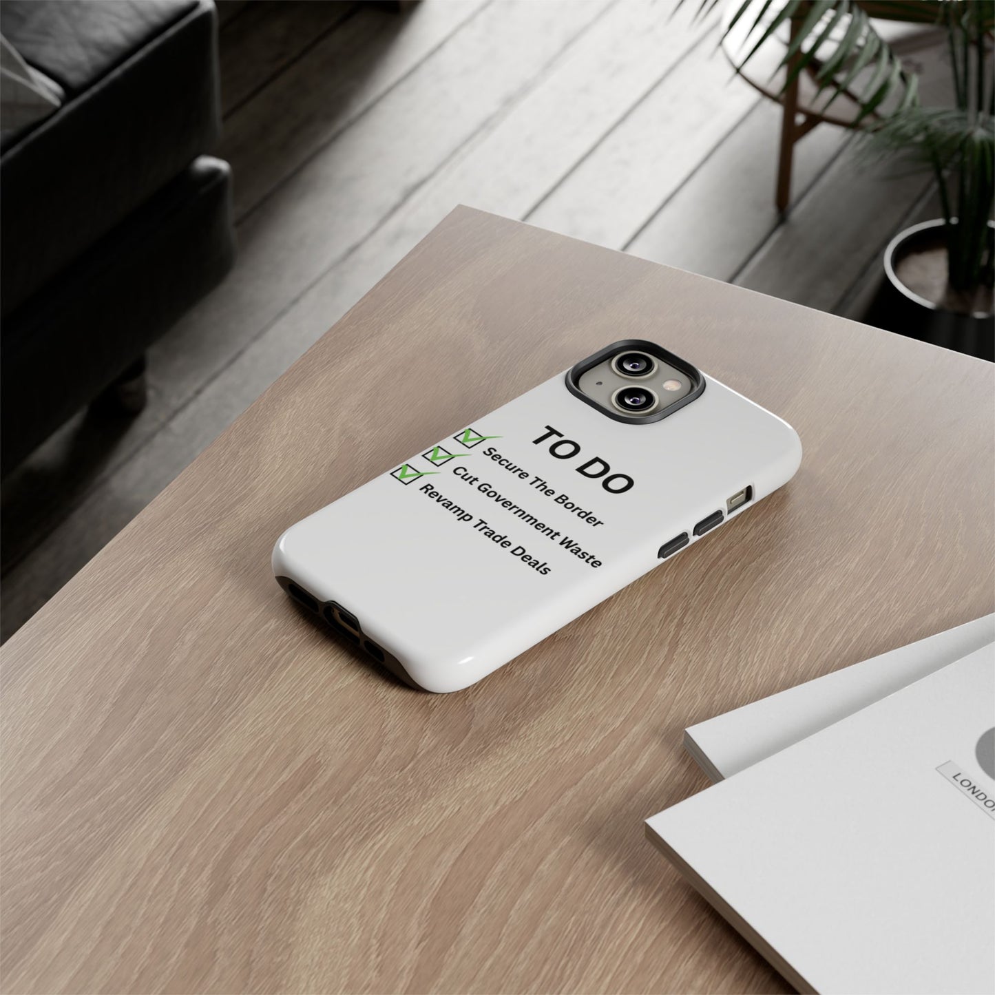 Americas To Do List - Phone Case