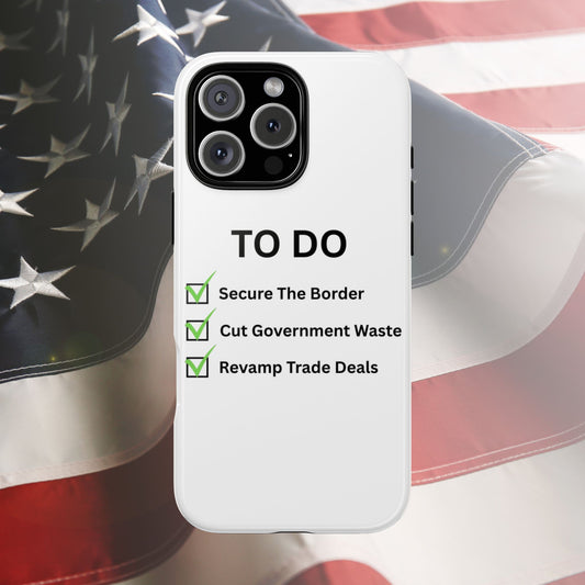Americas To Do List - Phone Case