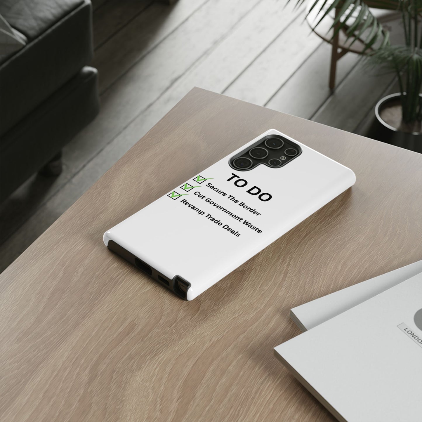 Americas To Do List - Phone Case