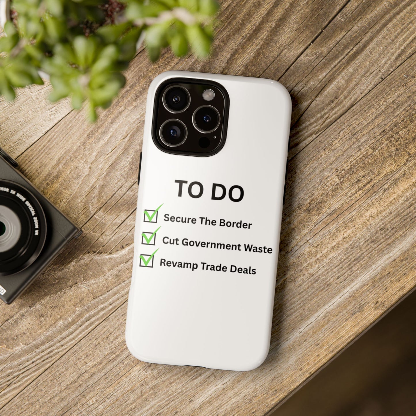 Americas To Do List - Phone Case