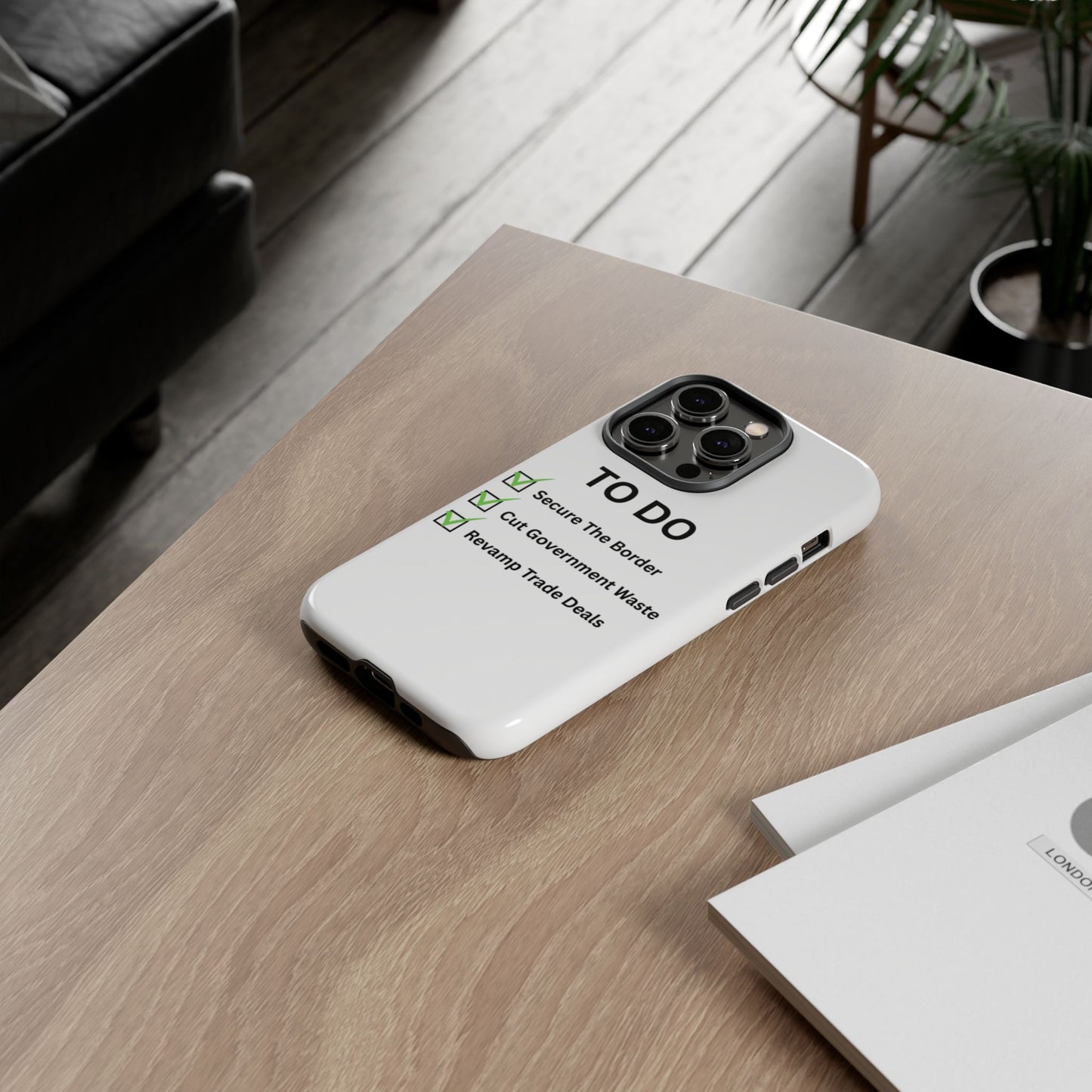 Americas To Do List - Phone Case