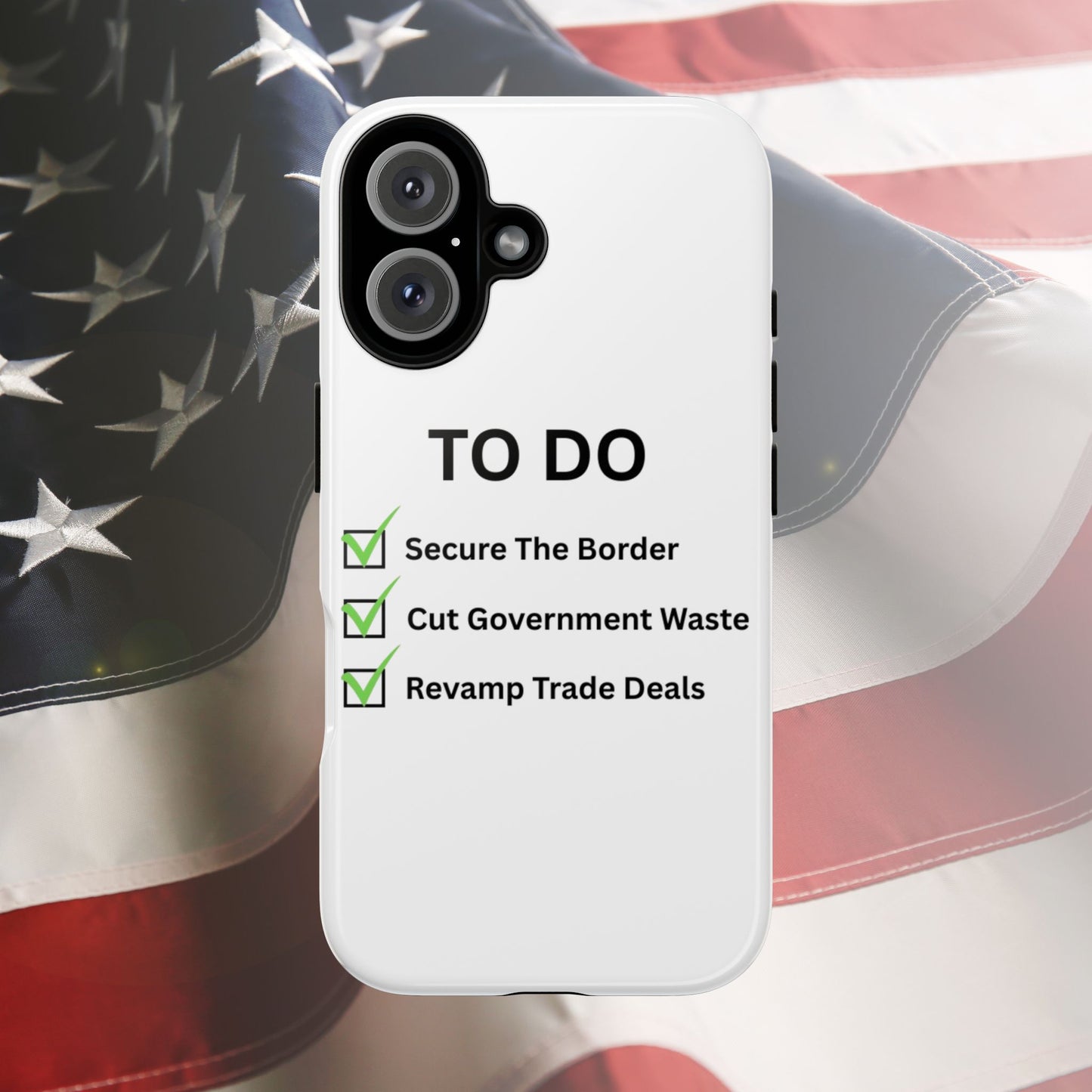 Americas To Do List - Phone Case