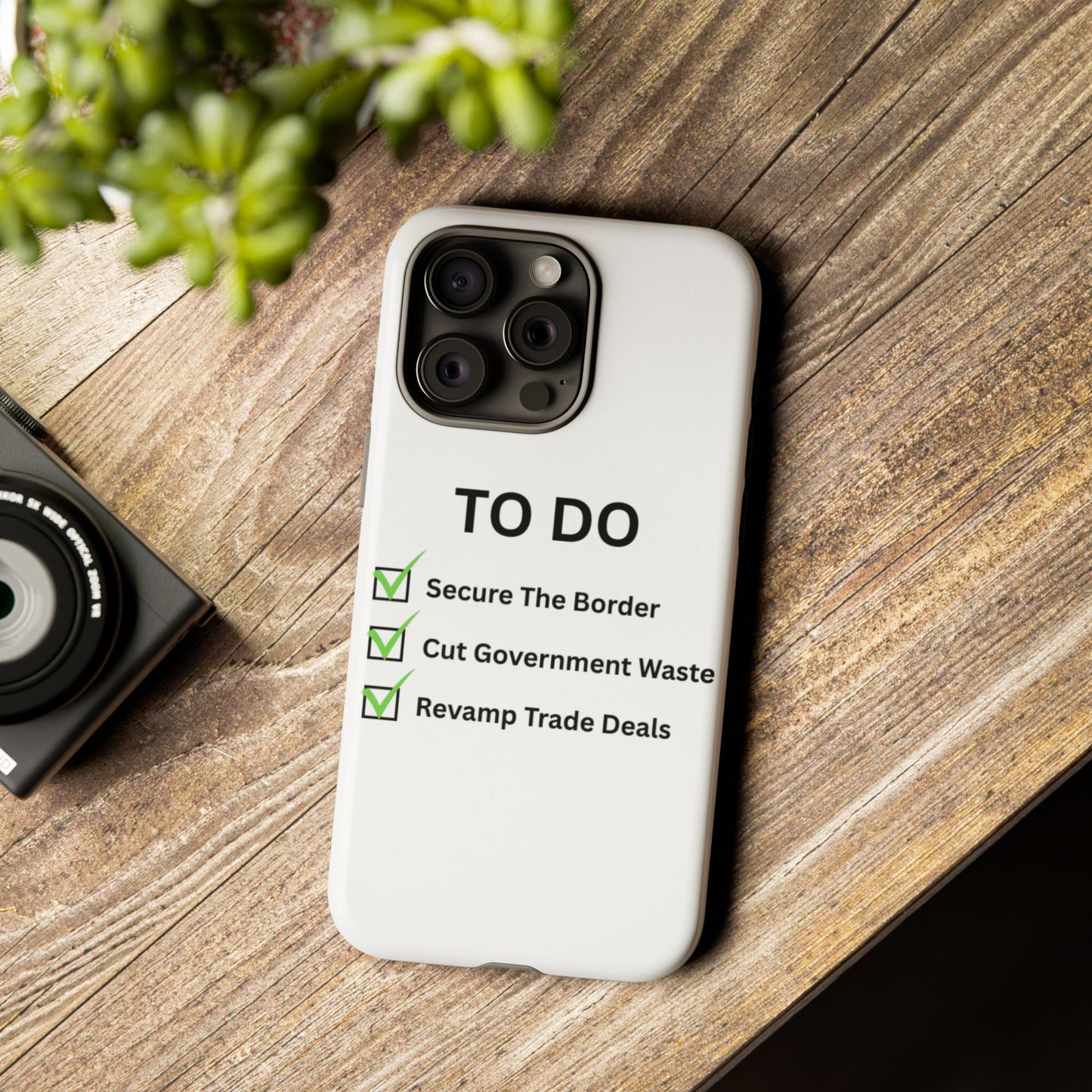 Americas To Do List - Phone Case