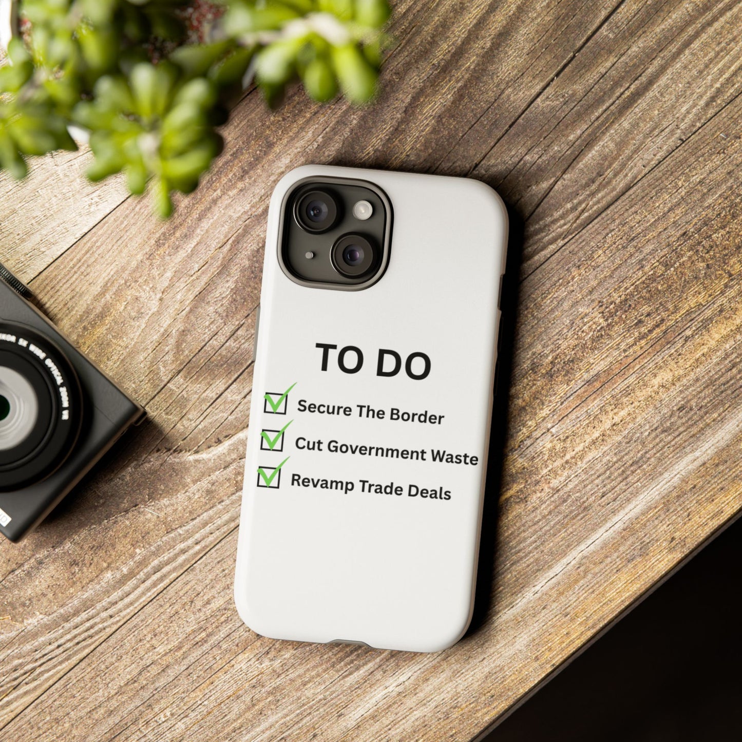 Americas To Do List - Phone Case