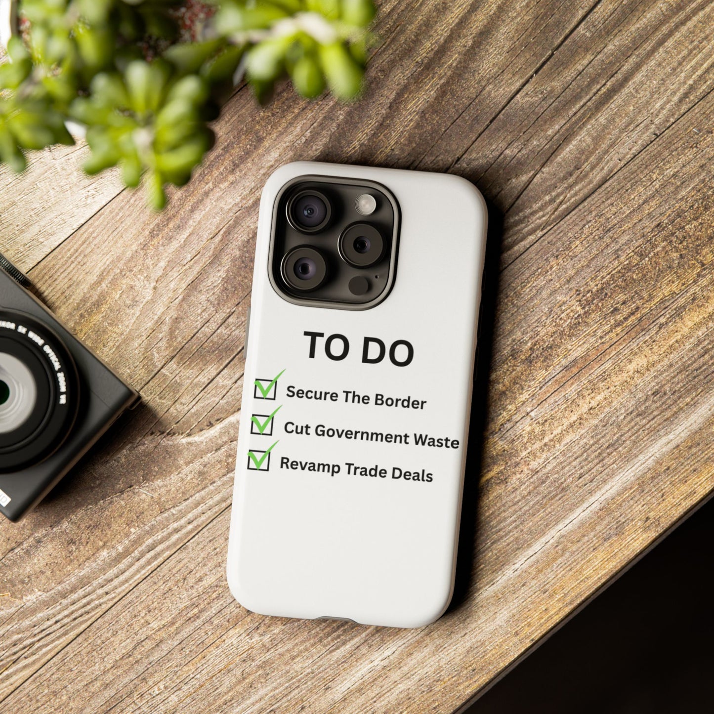 Americas To Do List - Phone Case