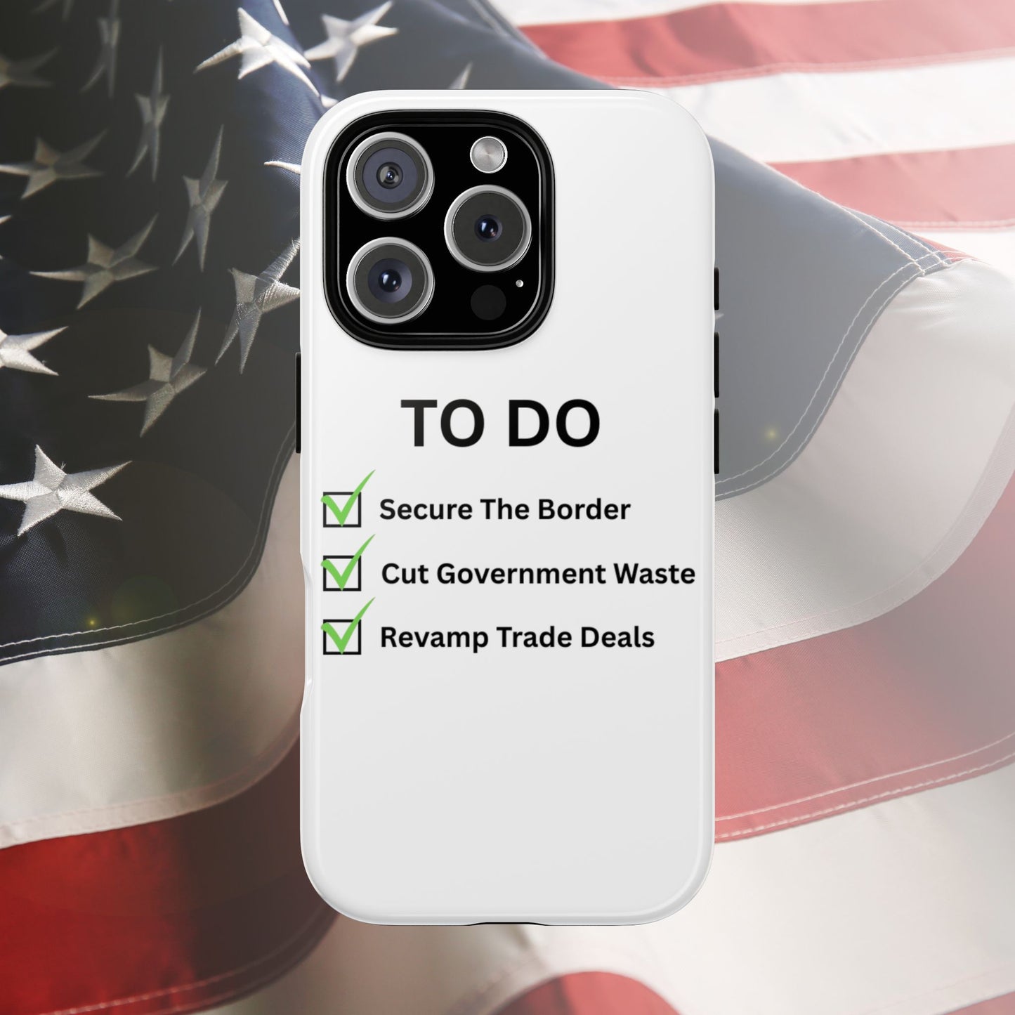 Americas To Do List - Phone Case