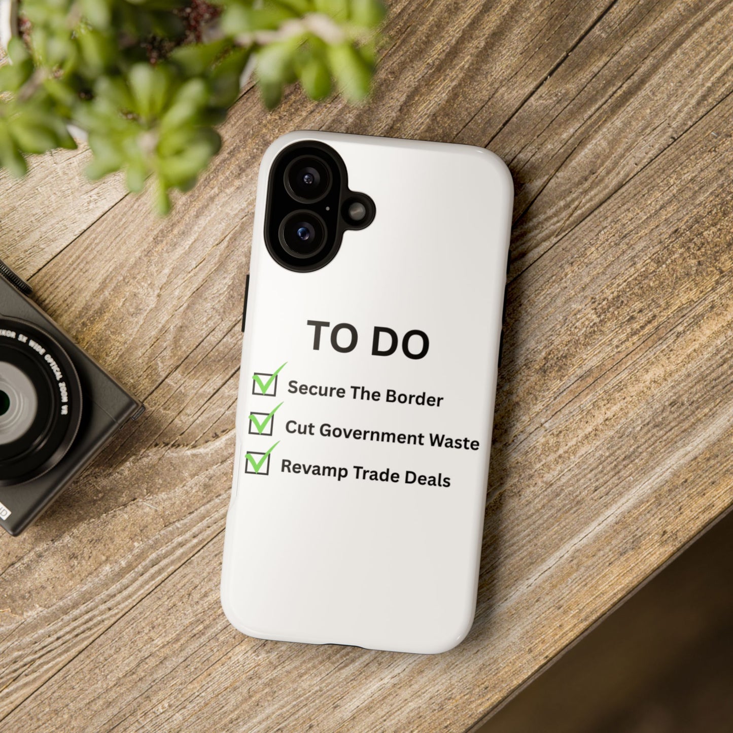 Americas To Do List - Phone Case