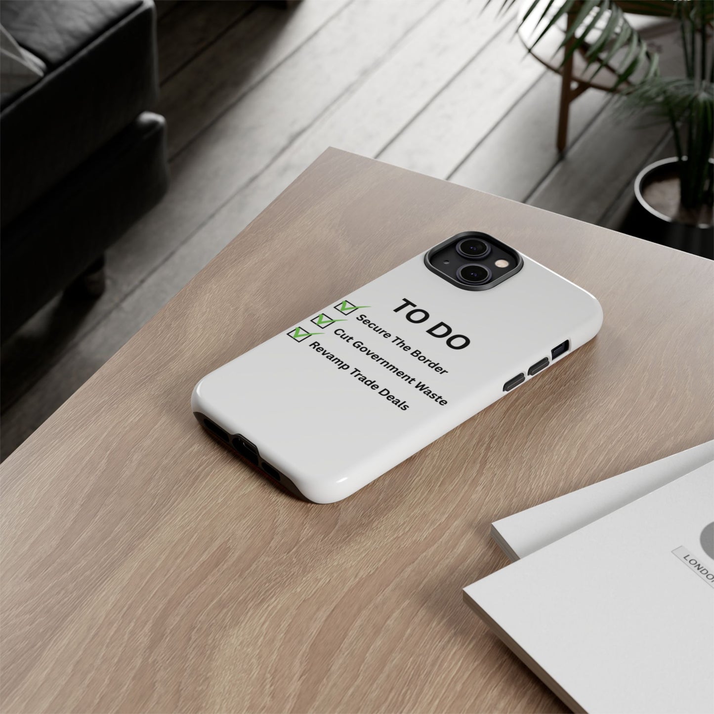 Americas To Do List - Phone Case