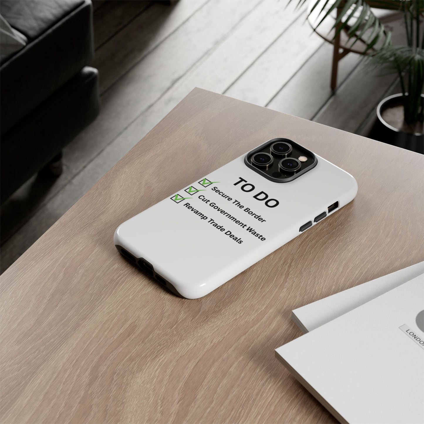 Americas To Do List - Phone Case